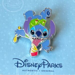 Disney Parks Stitch Attacks Snacks Dole Whip Adventureland Mystery Pin
